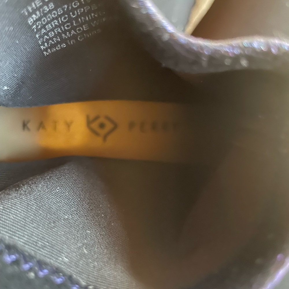 NWOT Katy Perry The‎ Daina Sparkly Heeled Ankle Boot - Picture 8 of 8